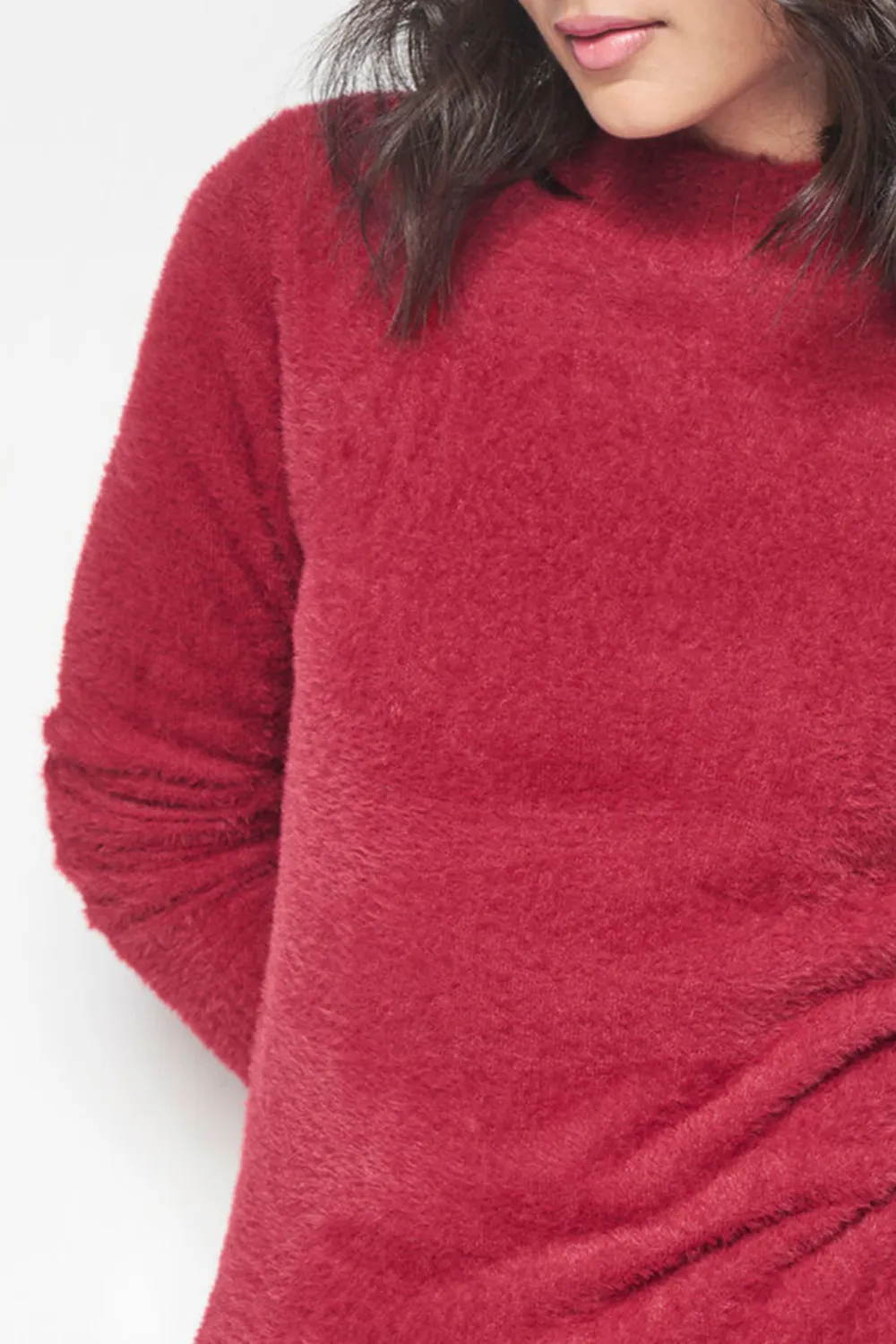 Red Long Sleeve Sweater
