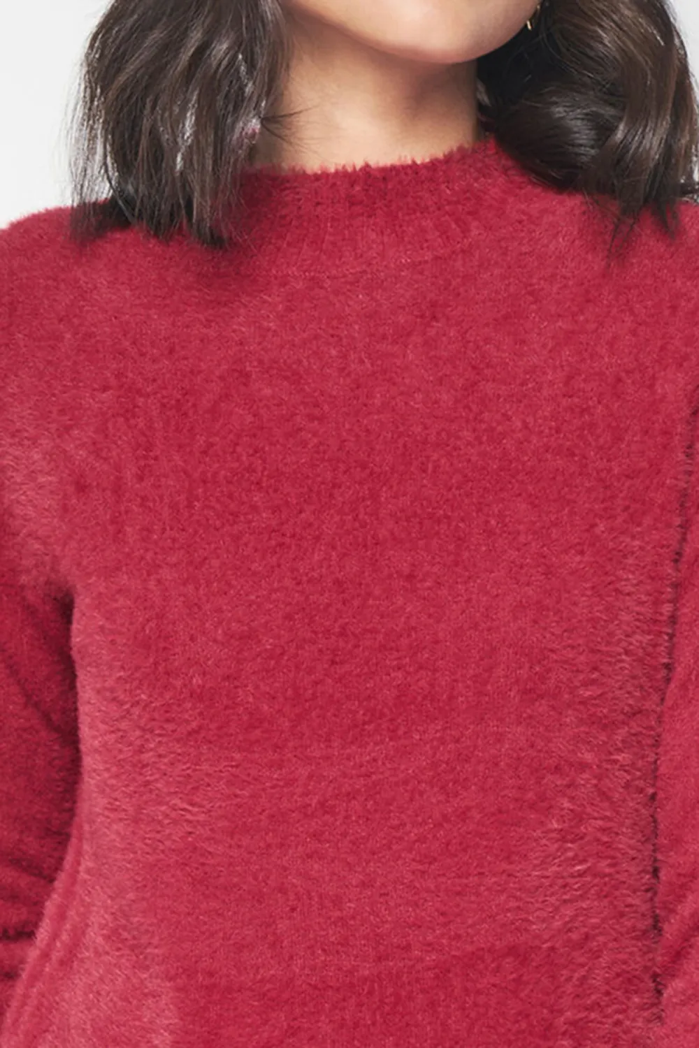 Red Long Sleeve Sweater