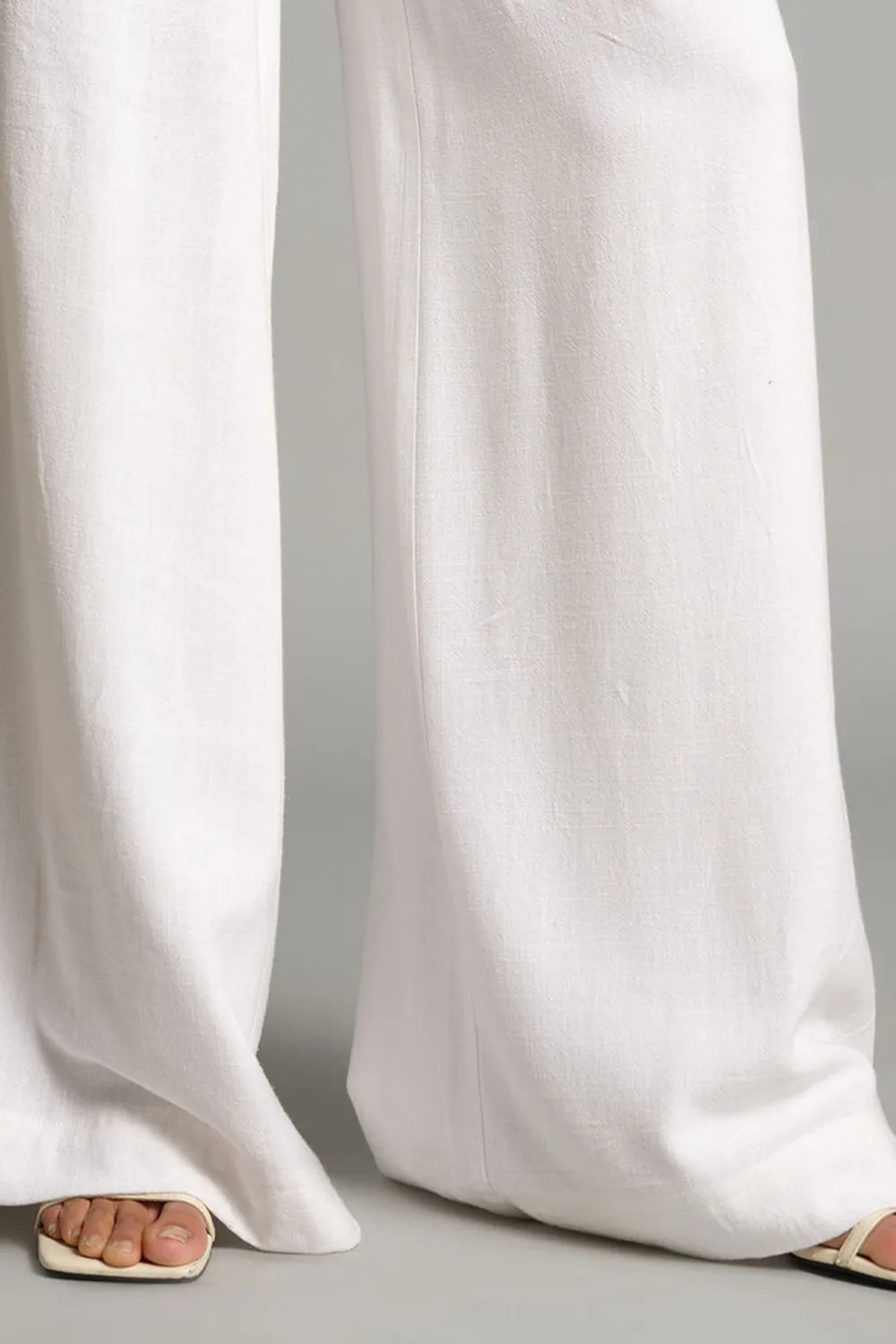 Casual Wear Wide-Leg Pants