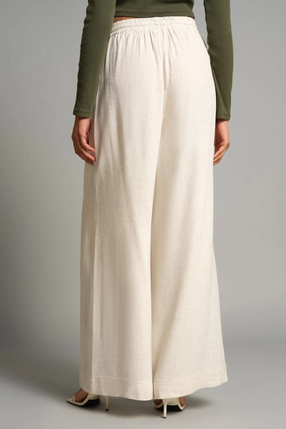 Casual Wear Wide-Leg Pants