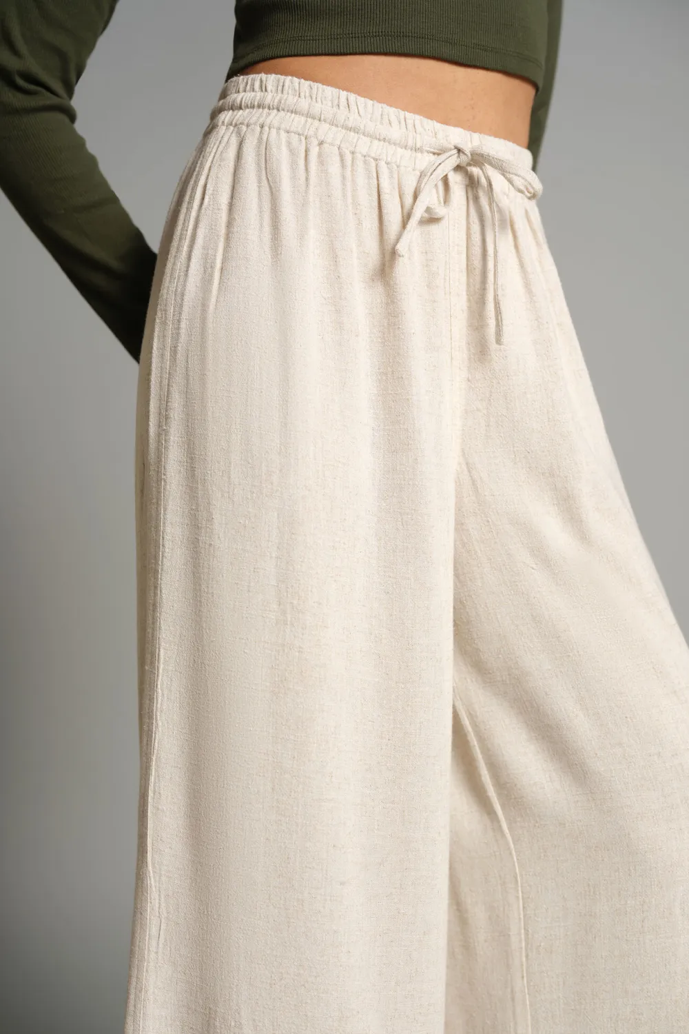 Casual Wear Wide-Leg Pants