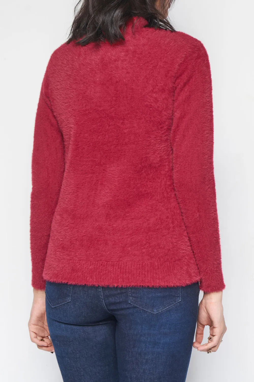 Red Long Sleeve Sweater