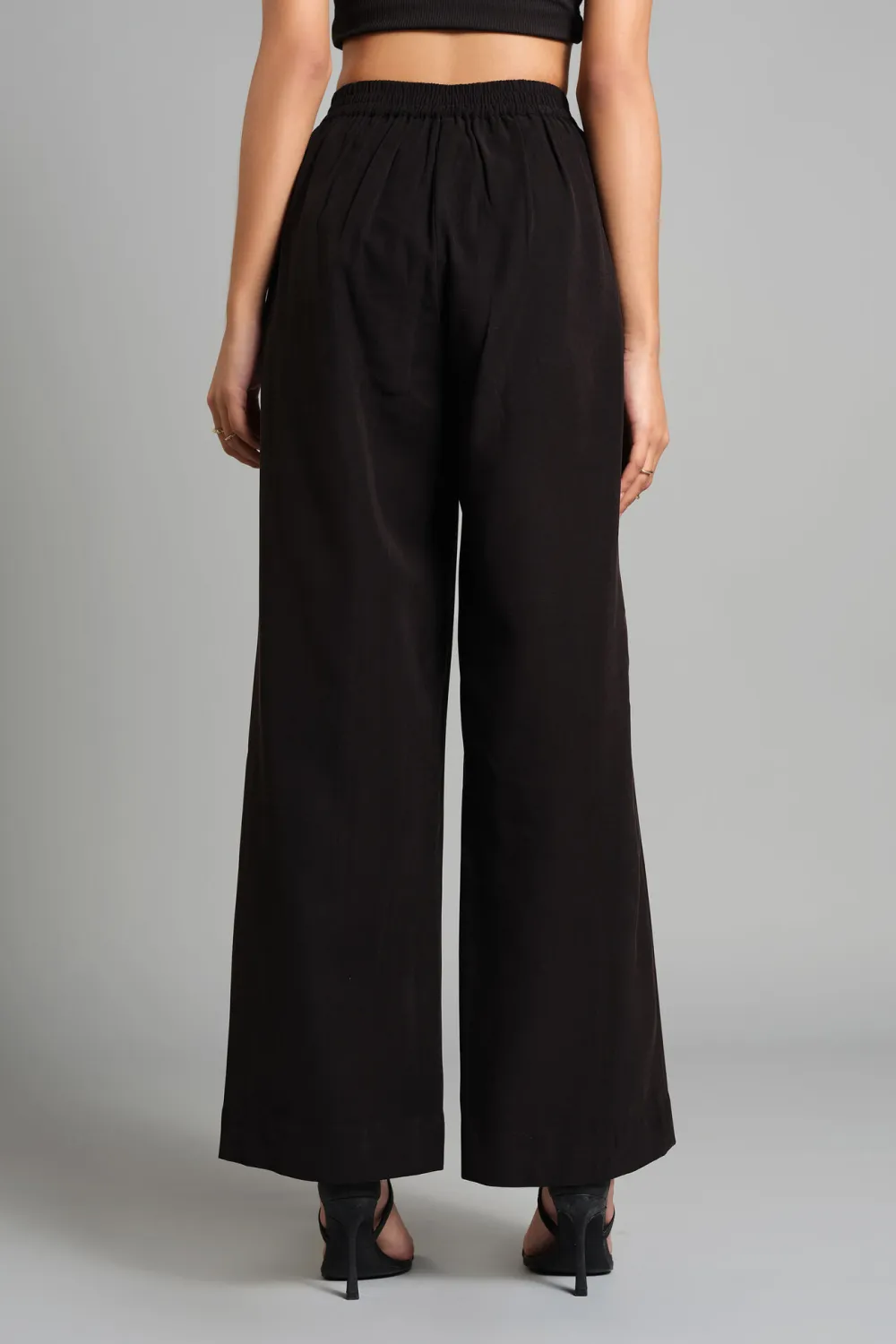 Casual Style Full Length Plain Pants