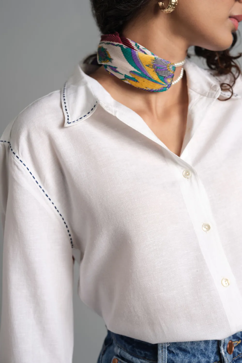 Regular Length Casual Style Shirt